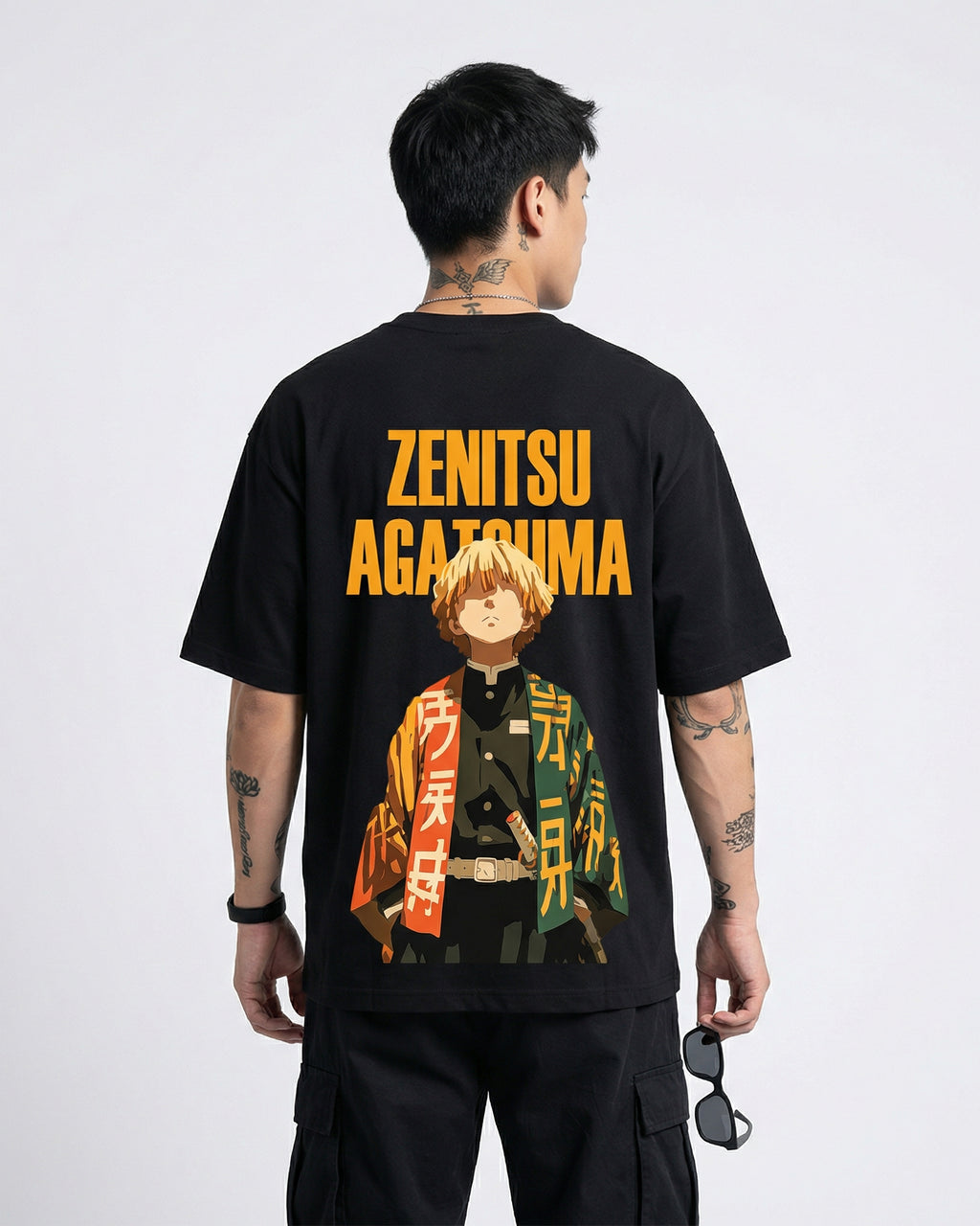 Zenitsu Agatsuma Oversize T-shirt for Men | Anime