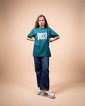 Relaxed Fit Teal T-Shirt | Quosto Zero