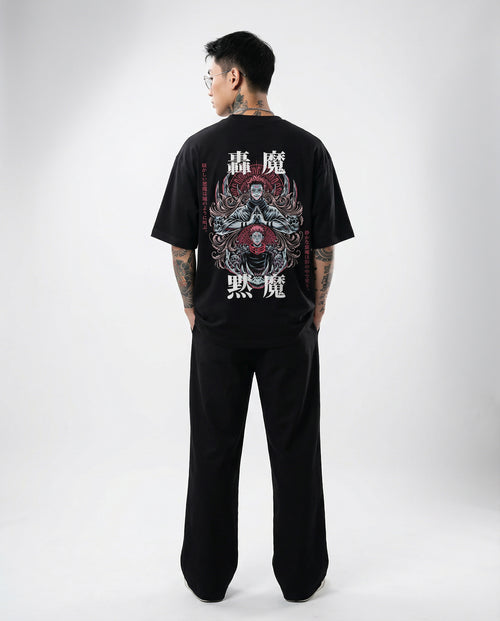 Demon's Oversize T-Shirt for Men | Anime