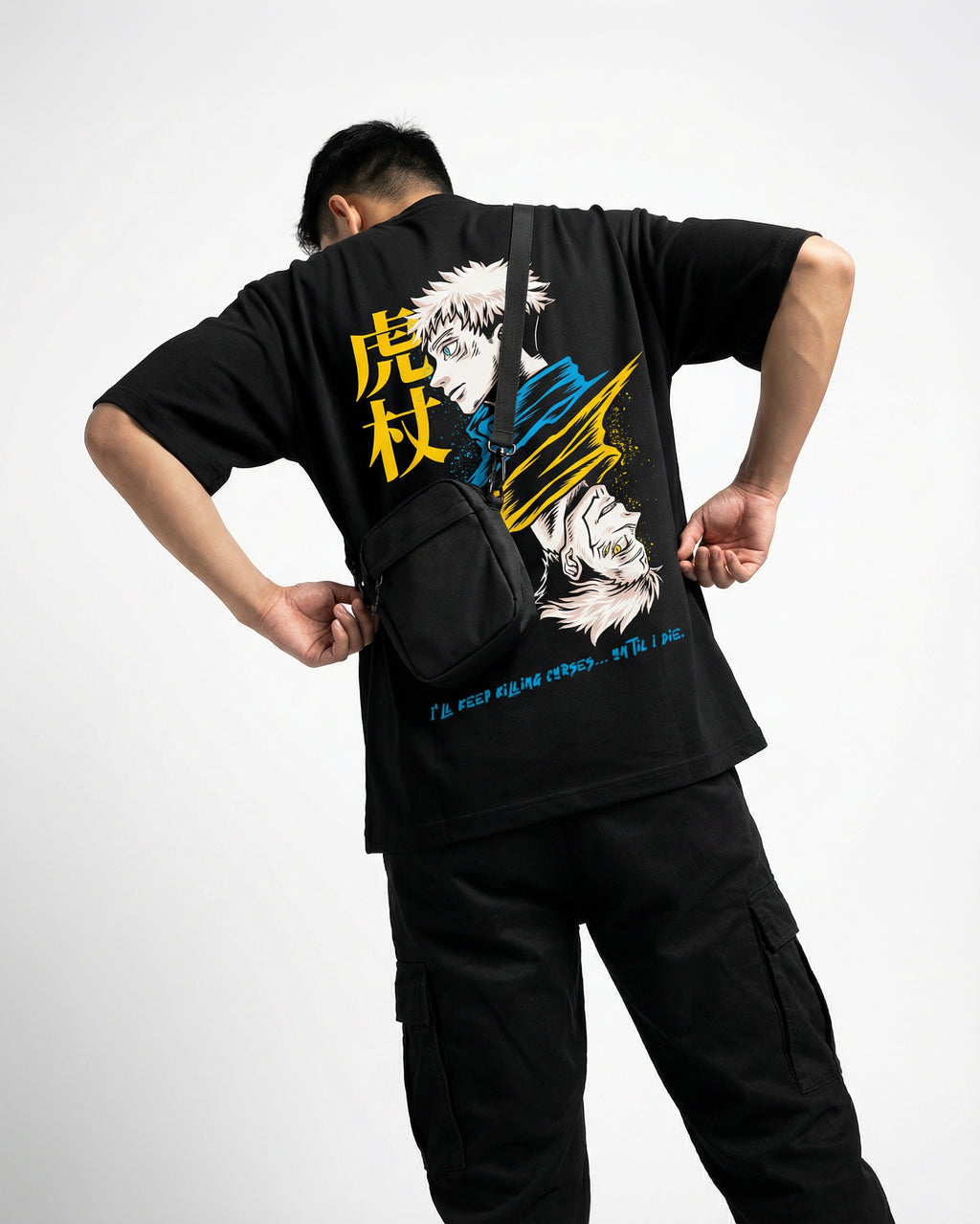 Yuji Itadori Oversize T-shirt for Men | Anime