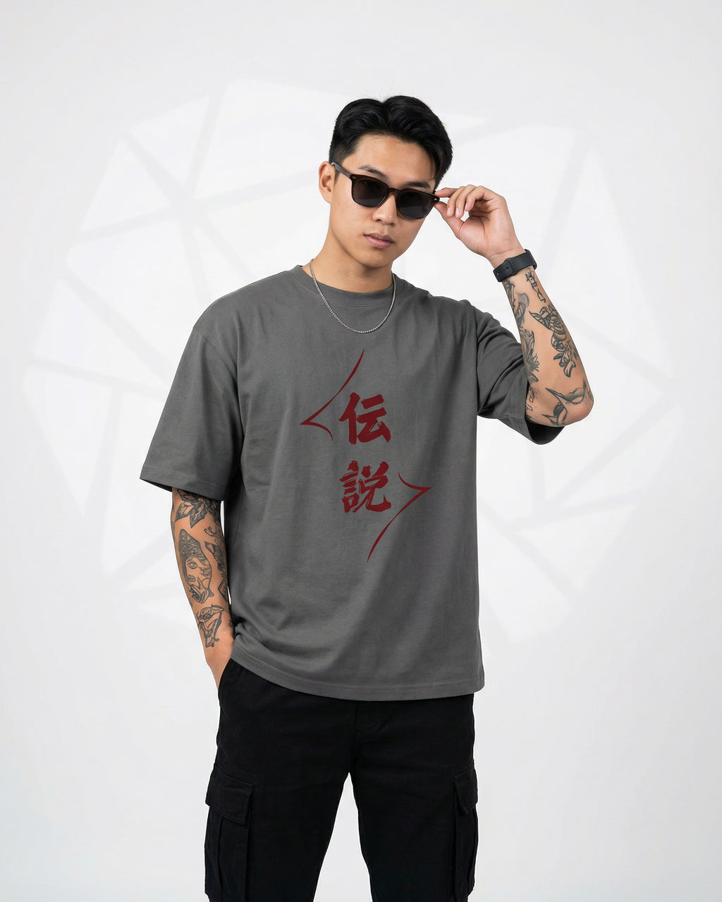 Legends Oversize T-shirt for Men | Anime