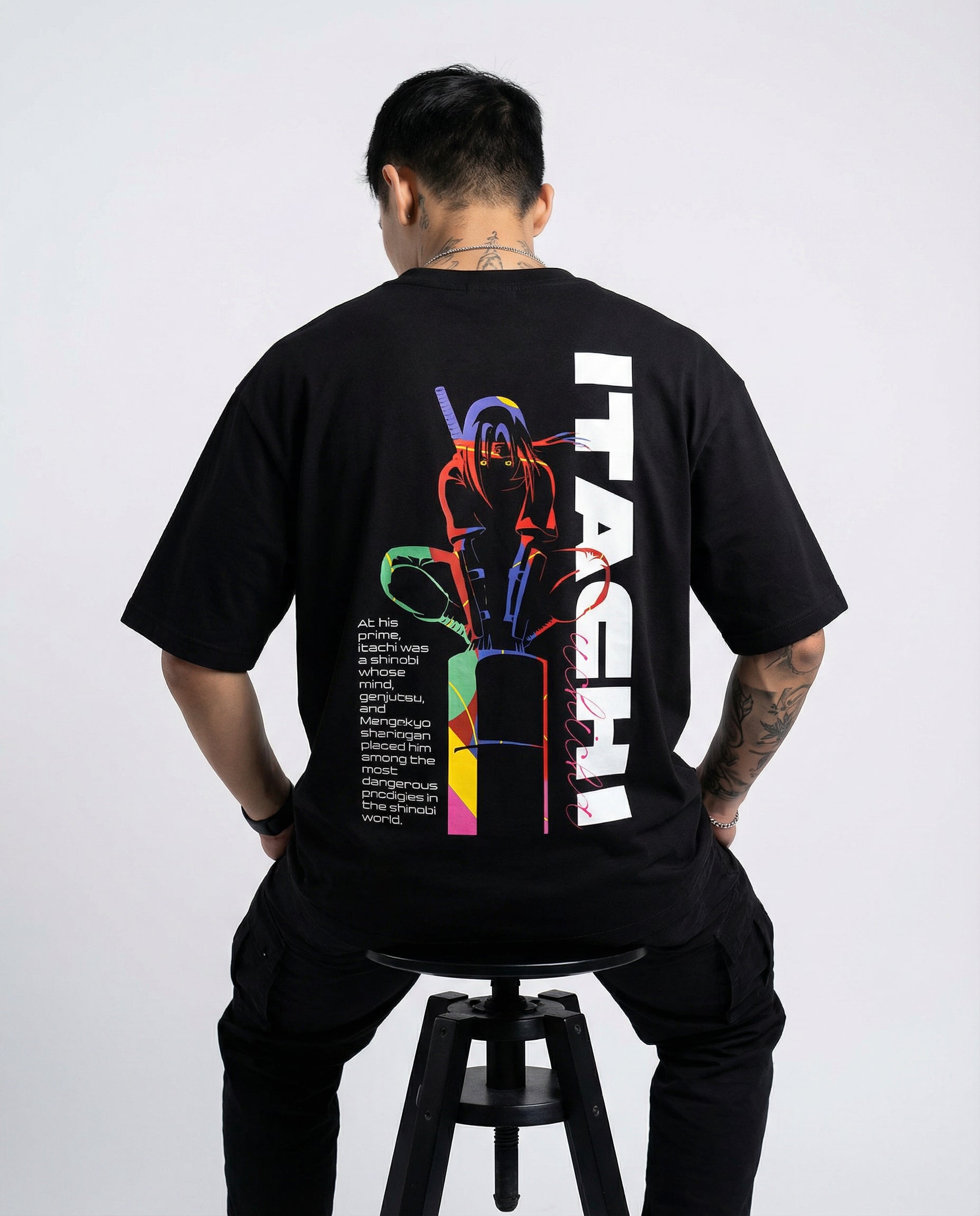 Itachi Uchiha Oversize T-Shirt for Men | Anime