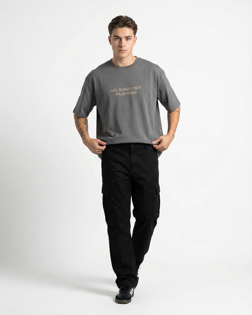 Babysit T-shirt for Men | Oversize Fit
