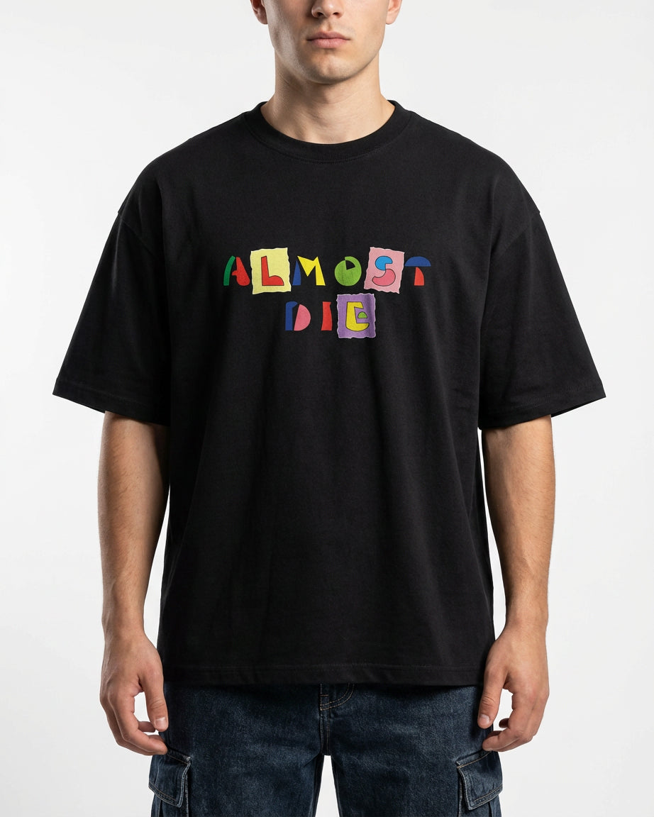Almost Die T-shirt for Men | Oversize Fit
