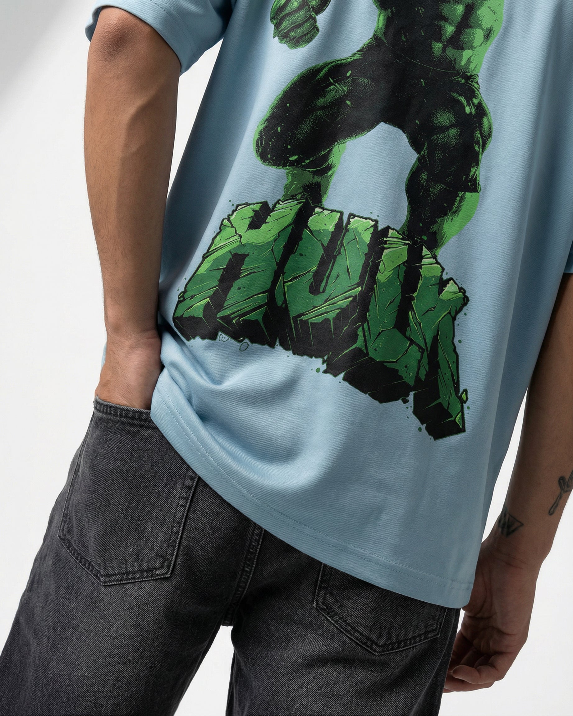 Hulk Oversize T-shirt for Men | MARVEL