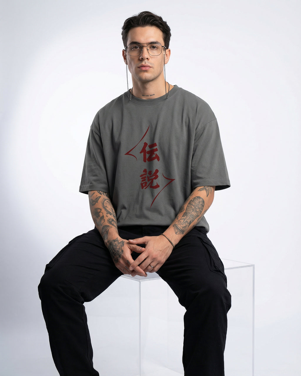 Legends Oversize T-shirt for Men | Anime