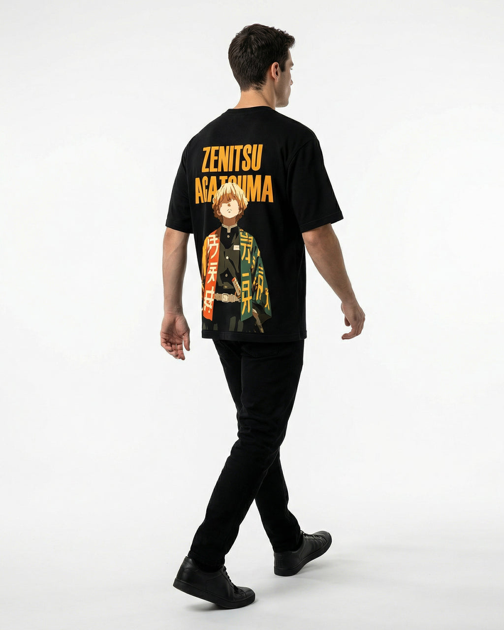 Zenitsu Agatsuma Oversize T-shirt for Men | Anime