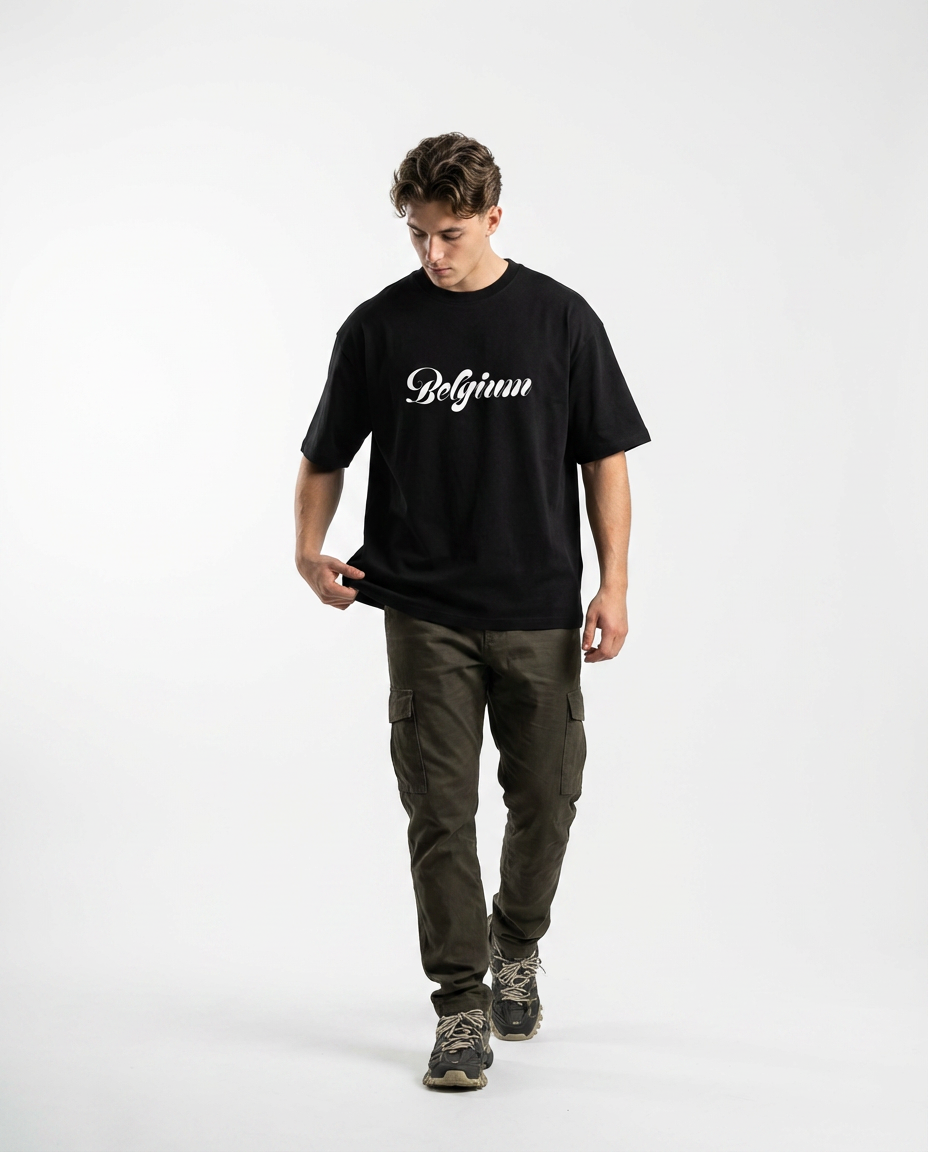 Belgium T-shirt for Men | Oversize Fit