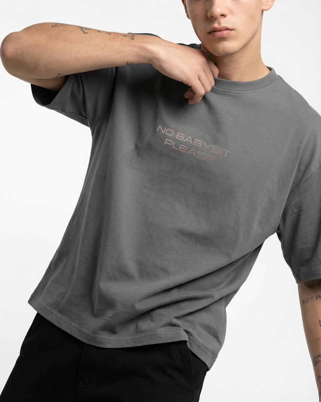 Babysit T-shirt for Men | Oversize Fit