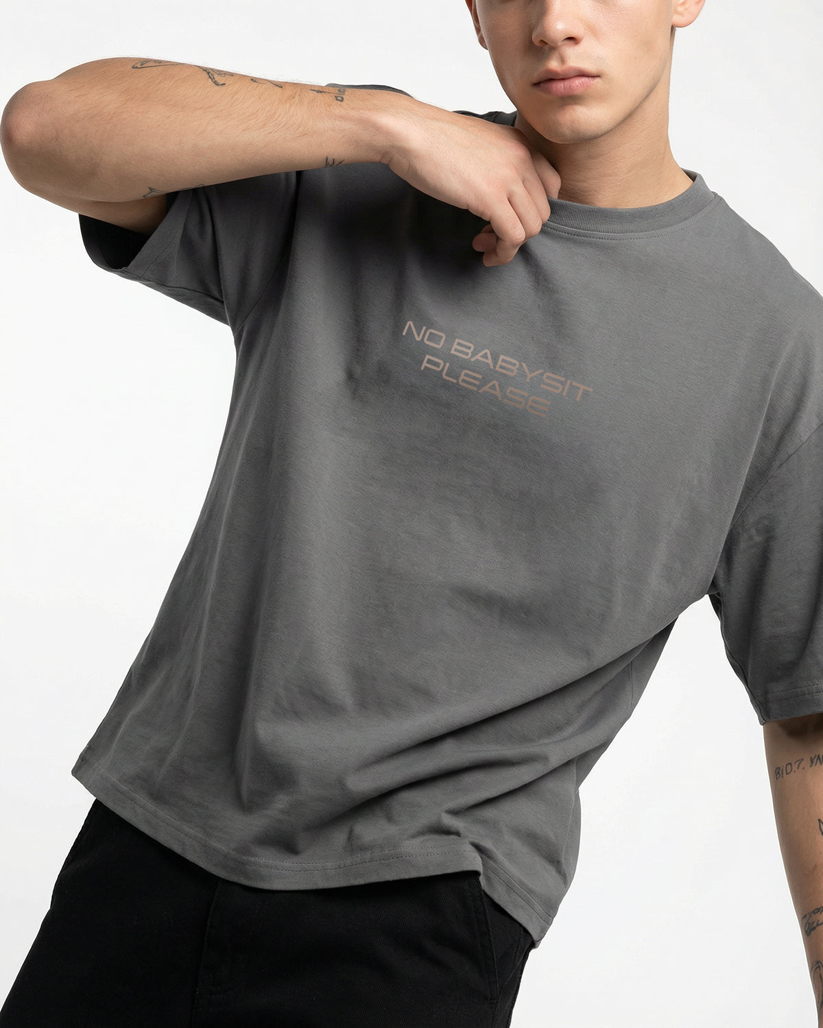 Babysit T-shirt for Men | Oversize Fit