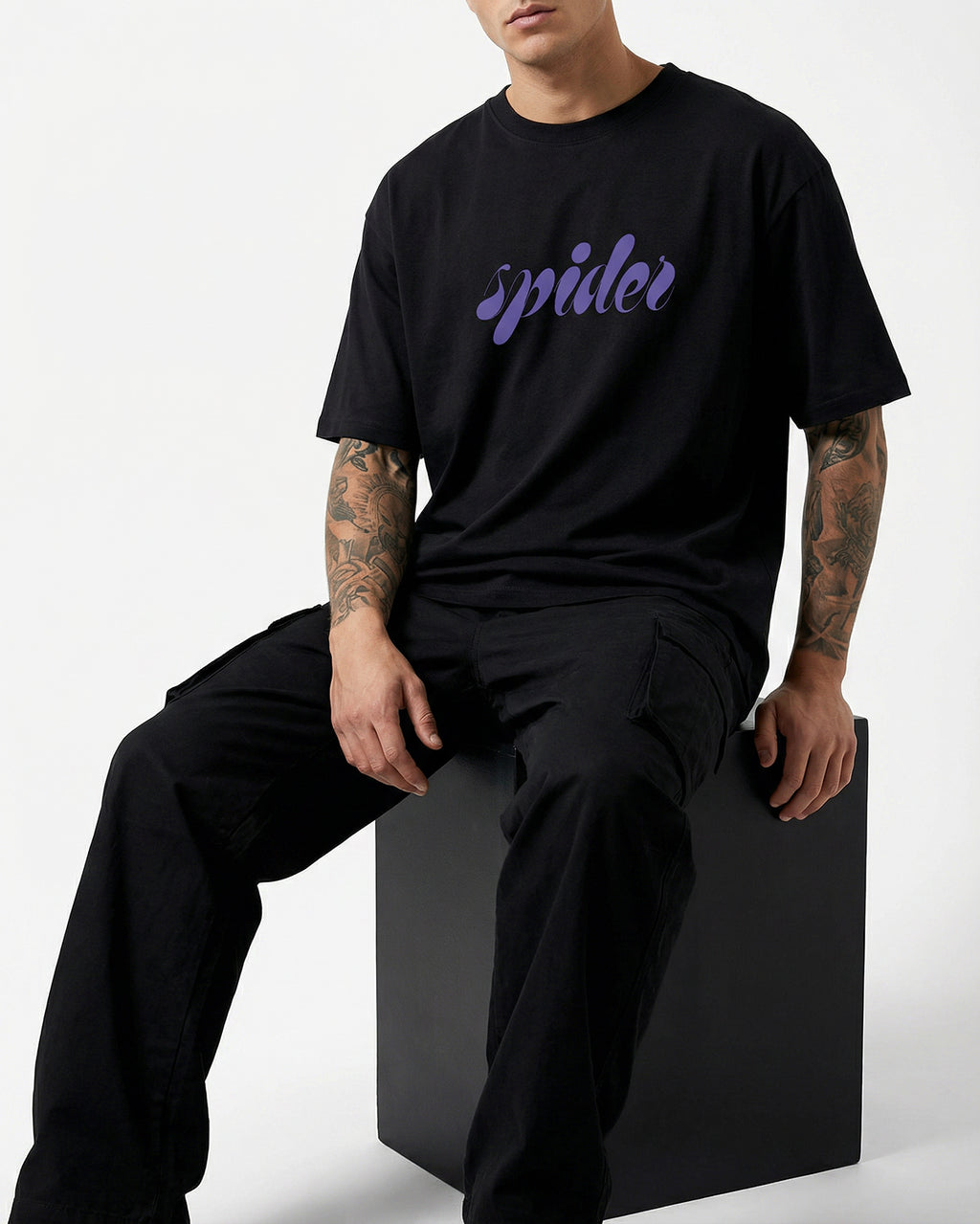 Spider T-shirt for Men | Oversize Fit