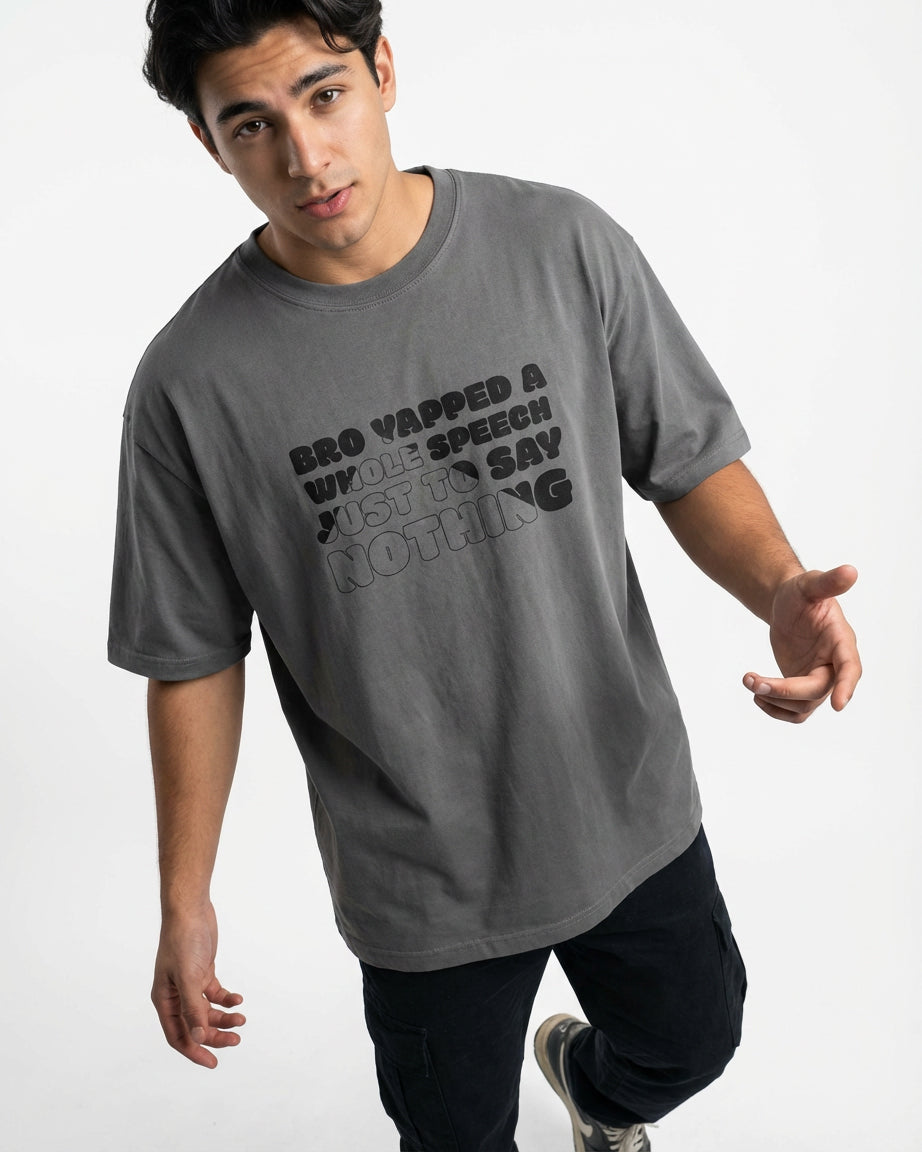 Yapper T-shirt for Men | Oversize Fit