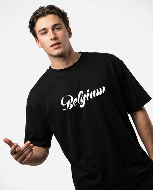 Belgium T-shirt for Men | Oversize Fit