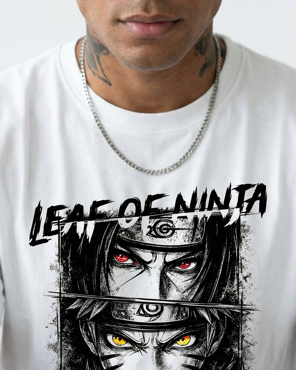 Leaf of Ninja Oversize T-shirt for Men | Anime