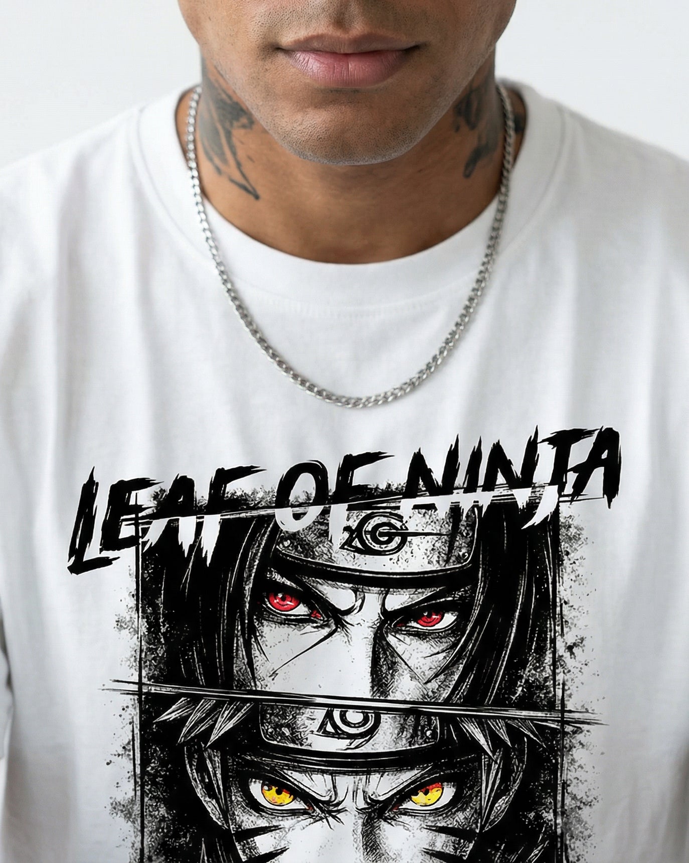 Leaf of Ninja Oversize T-shirt for Men | Anime