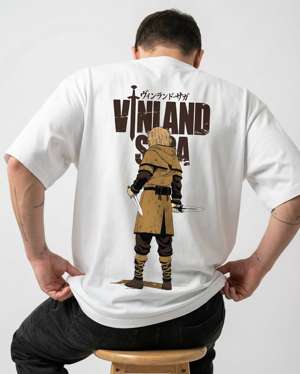 Vinland Saga T-shirt for Men | Oversize Fit