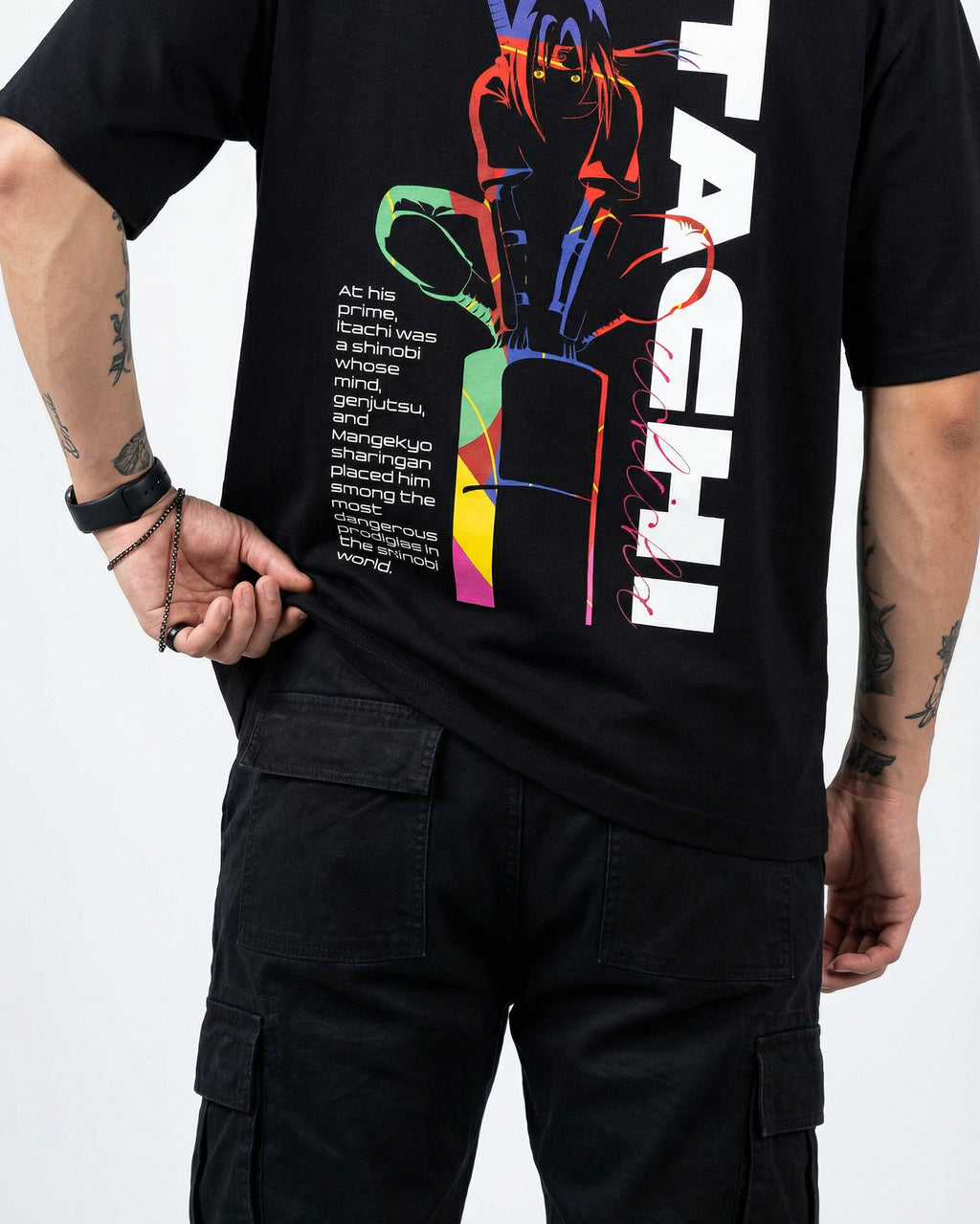 Itachi Uchiha Oversize T-Shirt for Men | Anime