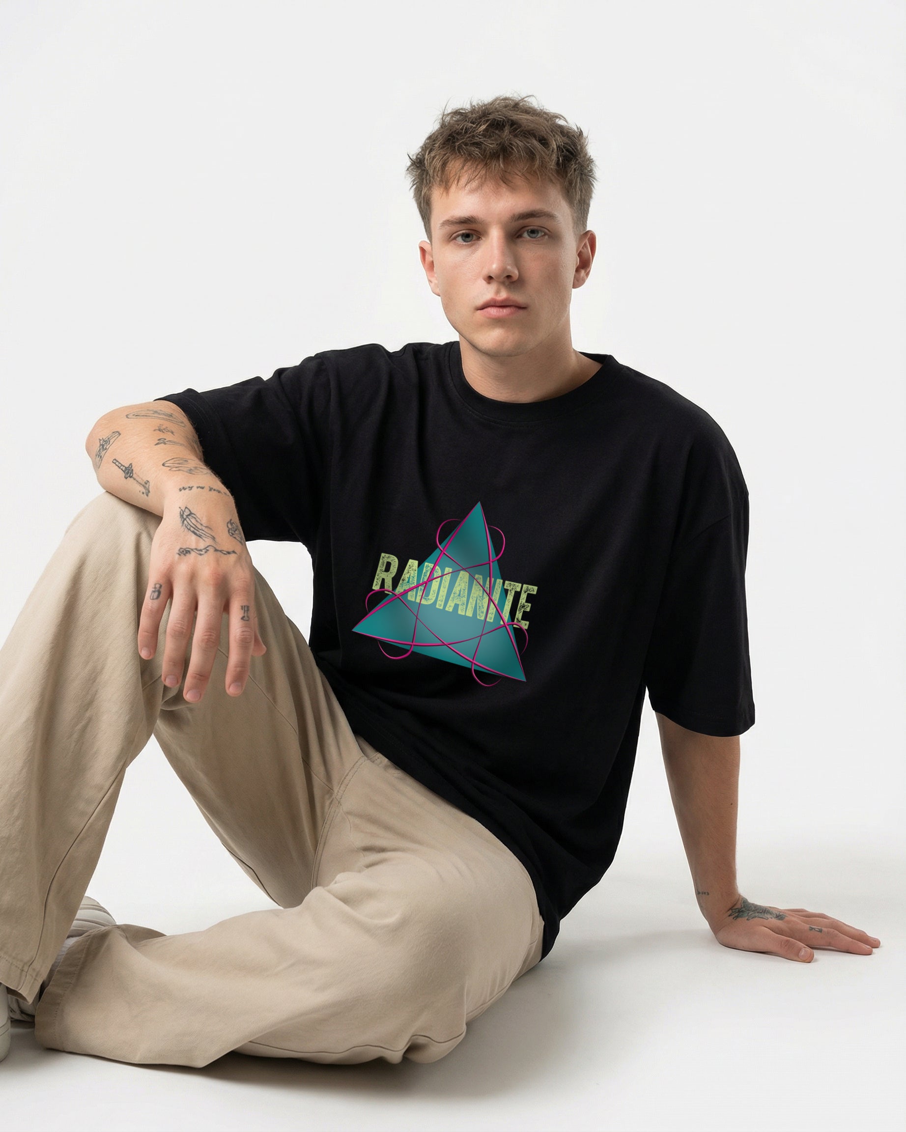 Radianite T-shirt for Men | Oversize Fit