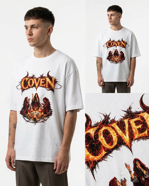 Coven T-shirt for Men | Oversize Fit